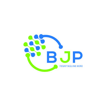 BJP logo design initial creative letter logo.BJP unique letter logo design.
BJP vector logo simple, elegant and luxurious,technology logo shape. 