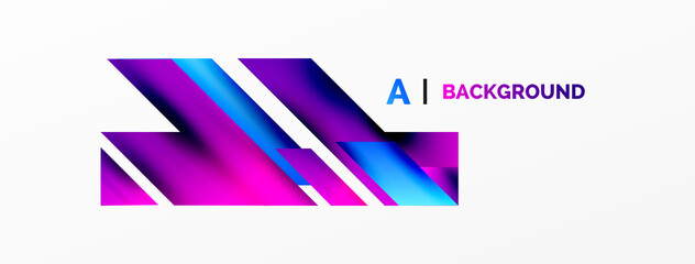 Modern trendy minimalist abstract background. Geometric pattern design, 3d and shadow effects. Vector Illustration