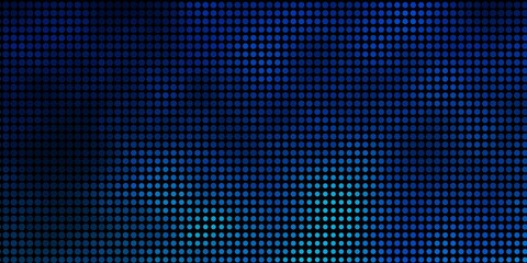 Dark BLUE vector texture with disks.