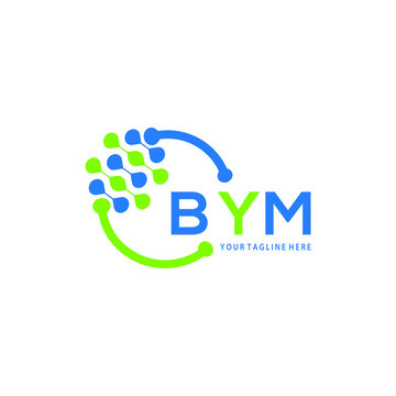 BYM logo design initial creative letter logo.BYM unique letter logo design.
BYM vector logo simple, elegant and luxurious,technology logo shape. 