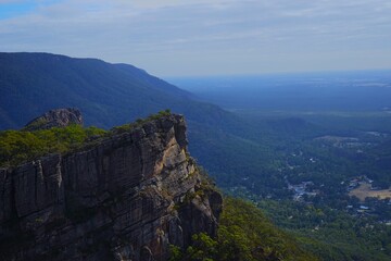 view from the top of mountain