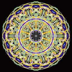 Mandala colorata