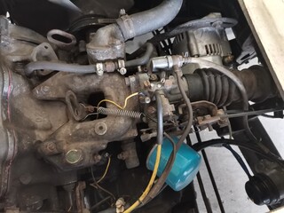 Carburetor in older gasoline engines