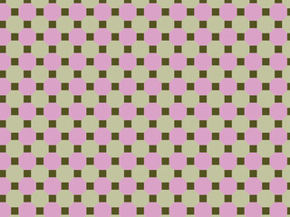 Multicolor Check pattern design, Buffalo check plaid pattern in medium pink, taffy, light and dark pink, and beige. Seamless textured tartan set