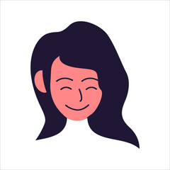 Woman Face Avatar Profile Picture