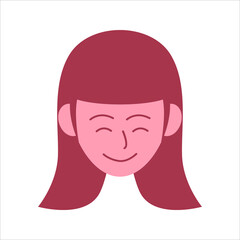 Woman Face Avatar Profile Picture