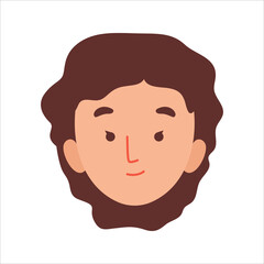 Woman Face Avatar Profile Picture