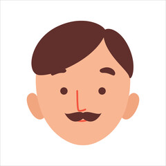 Man Face Avatar Profile Picture