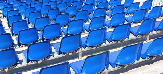 Fototapeta premium Row of seats