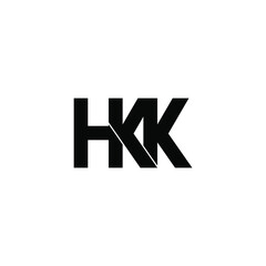 hkk letter original monogram logo design