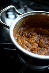 I made spareribs tomato source.