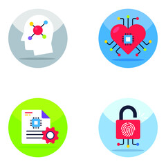 Pack of Flat Icons Vectors
