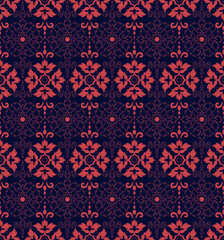 seamless pattern with flowers