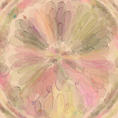 abstract multicolour bubble pattern background like a watercolour , greeting card or fabric