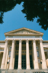 Obraz premium Nimes France, beautiful historic city