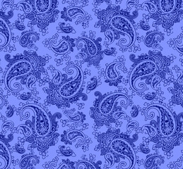 seamless floral pattern, seamless pattern with paisley