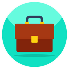 An icon design of briefcase