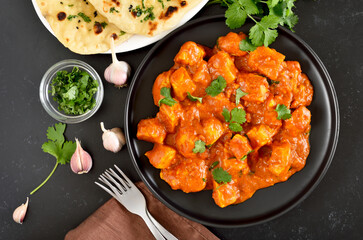 Homemade indian chicken curry