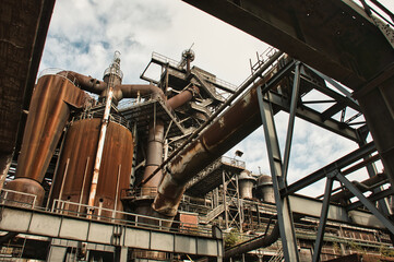 Fototapeta premium Landschaftspark Duisburg, Germany