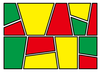 漫画コマ割り風