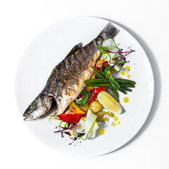 Grilled mackerel