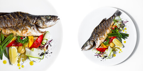 Grilled mackerel