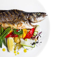 Grilled mackerel