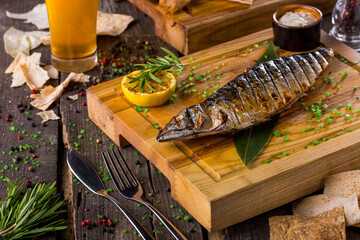 Grilled mackerel