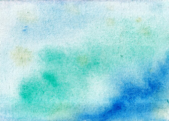 Hand-painted watercolor background premium Vector, Hand-painted abstract  wallpaper in watercolor