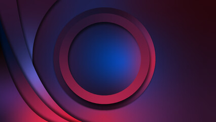 Abstract template for banner, web sites, landing pages and ad posters