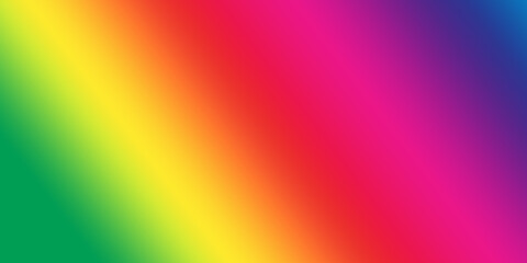 Diagonal rainbow color gradient background banner  template. Happy LGBT people pride month symbol.