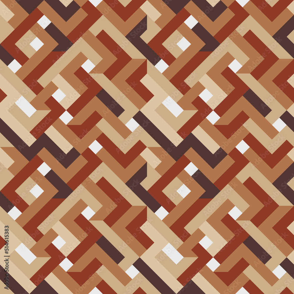 Poster coffee geometric shapes. vector for print, decor and textile. the print is stylish for surfaces. vec