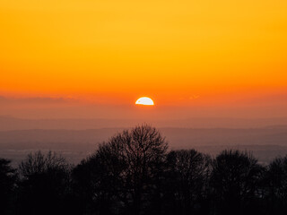 Sunset at Cheltenham