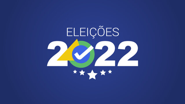 Brazil Elections 2022 - Brazil Flag Blue