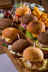 Different burgers
