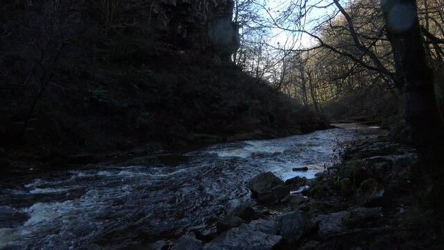 Four waterfalls hike in wales