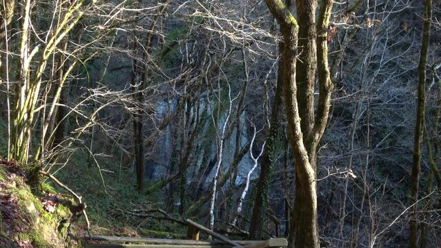 Four waterfalls hike in wales