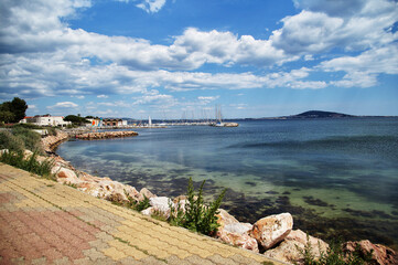 Vue sur Etang de Thau 