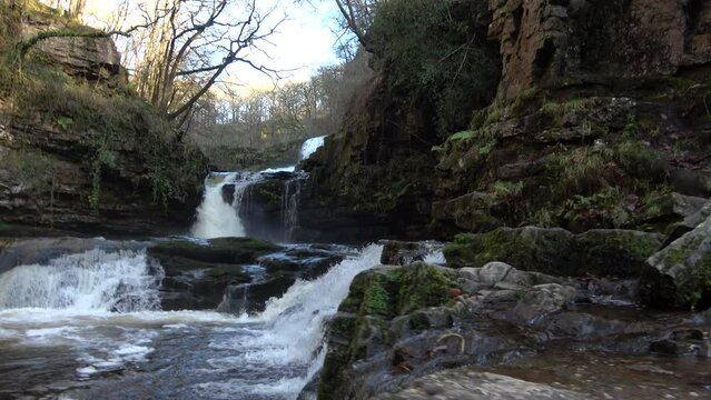 Four waterfalls hike in wales