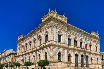 Fototapeta na wymiar Building in Siracusa Sicily Italy