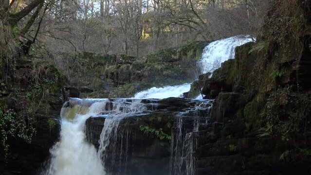 Four waterfalls hike in wales