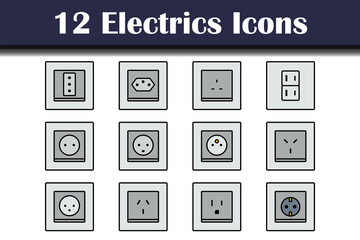 Electrics Icon Set