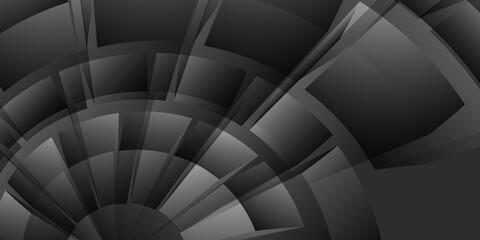 Abstract black geometry background