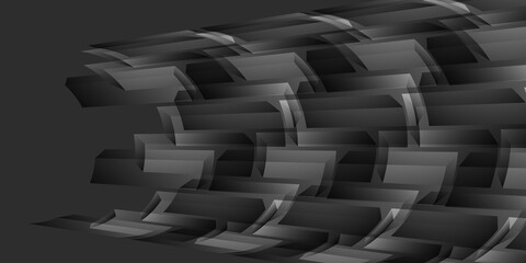 Abstract black background, geometry background