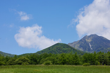 高原から見える夏