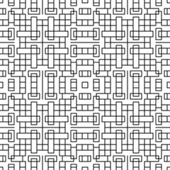 Geometrical ornament. Seamless pattern. Abstract backdrop. Figures background. Geometric wallpaper. Ethnic motif. Mosaic ornate. Digital paper. Textile print. Web design.