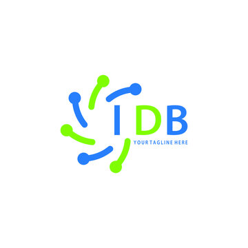 IDB logo design initial creative letter logo. IDB unique letter logo design. IDB vector logo simple, elegant and luxurious, technology logo shape. 