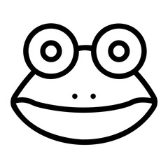 frog line icon