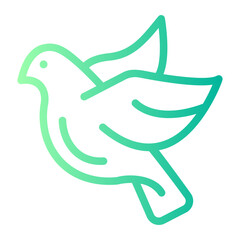 bird gradient icon