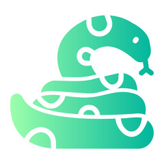 snake gradient icon
